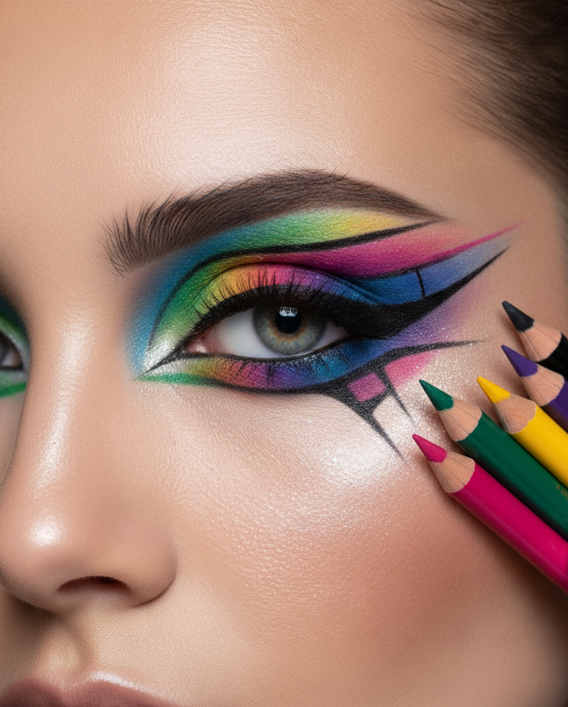 Pencil Technique & Colorful Makeup 2 Workshop make-up occhi grafico e colorato Il Pencil Technic & Colorful Make-up Lab è un workshop dedicato alla creazione di make-up occhi grafici e colorati con la matita. Questa tecnica è una delle basi del make-up professionale perché permette di costruire linee, curve e sfumature con estrema precisione. Durante il corso i partecipanti impareranno come progettare la struttura dell’occhio, realizzare sfumature complesse con la matita e ottenere make-up definiti e tridimensionali. Il laboratorio è pensato per make-up artist che desiderano migliorare il controllo della mano e perfezionare la propria tecnica. Verranno analizzate le strategie per bilanciare i colori, creare look beauty moderni e realizzare make-up grafici puliti e professionali. Dopo la dimostrazione della docente, i corsisti lavoreranno su modella per applicare le tecniche apprese e ricevere correzioni personalizzate. Il workshop termina con uno shooting fotografico professionale per creare immagini ad alta risoluzione da utilizzare per portfolio, social media e promozione professionale.