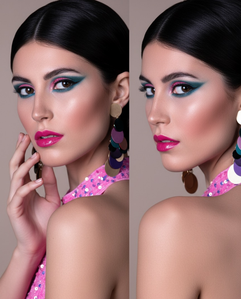 Pencil Technique & Colorful Makeup 1 Pencil Technic & Colorful Make-up Il workshop Pencil Technic & Colorful Make-up è un corso intensivo pensato per make-up artist che vogliono migliorare precisione, tecnica e controllo della matita nel trucco occhi. La pencil technique è una delle tecniche più importanti nel make-up professionale perché permette di costruire linee, sfumature e forme con estrema definizione. Durante questo laboratorio di 5 ore imparerai come realizzare make-up occhi colorati, grafici e beauty utilizzando la matita come strumento principale. Le linee guida, le sfumature e la struttura dell’occhio vengono costruite con la matita, mentre l’ombretto viene utilizzato solo per fissare e intensificare il colore. Il risultato è un make-up preciso, pulito e tridimensionale, perfetto anche per fotografia beauty ed editoriali. Il workshop include dimostrazione della docente, pratica su modella e shooting fotografico professionale per arricchire il portfolio. Un corso ideale per chi vuole distinguersi nel mondo del make-up professionale.