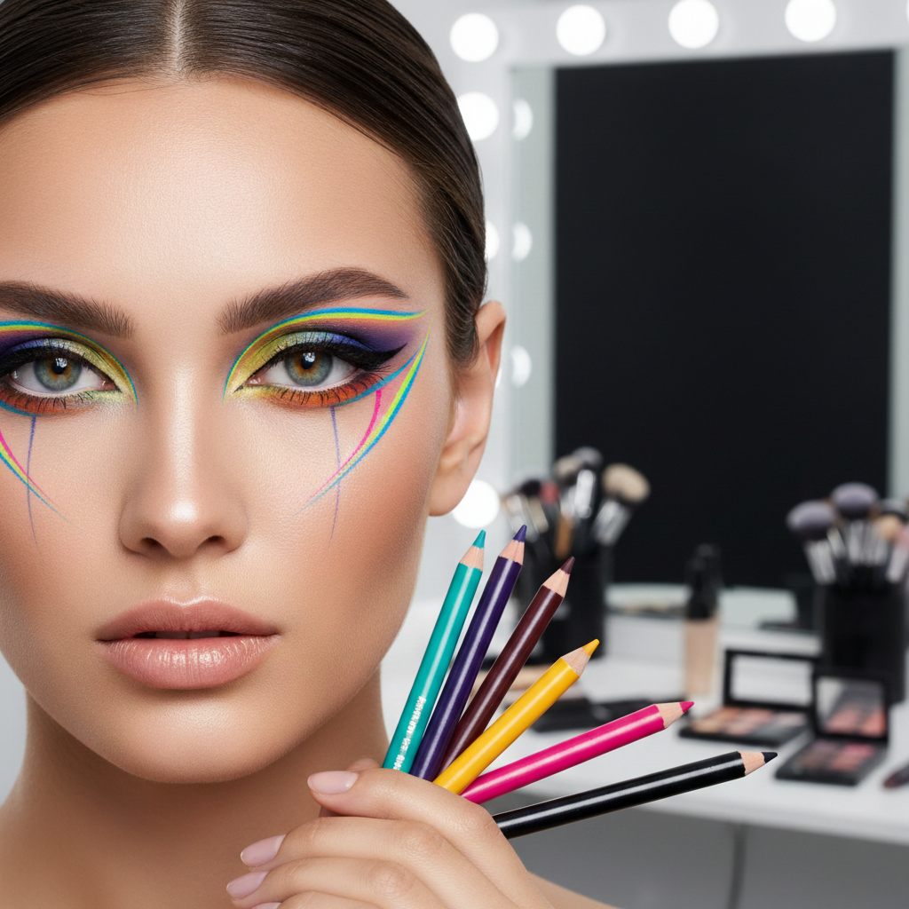 Pencil Technique & Colorful Makeup 4 Pencil Technique per trucco occhi professionale La Pencil Technique è una tecnica di trucco occhi che permette di ottenere definizione estrema, linee pulite e sfumature controllate. Il workshop Pencil Technic & Colorful Make-up è pensato per insegnare ai make-up artist come utilizzare la matita per costruire make-up beauty o grafici con precisione professionale. Durante il corso verranno spiegati i passaggi fondamentali per creare la struttura dell’occhio, bilanciare i colori e realizzare sfumature perfette senza macchie. La matita diventa lo strumento principale per tracciare linee guida, modellare forme e costruire intensità. Solo successivamente l’ombretto viene applicato per fissare il colore e aumentare la durata del make-up. Il workshop prevede una dimostrazione tecnica della docente seguita da una pratica guidata su modella. Questa esperienza permette ai corsisti di migliorare la propria manualità e acquisire maggiore sicurezza nel lavoro. Il corso termina con uno shooting fotografico professionale utile per creare contenuti di portfolio.