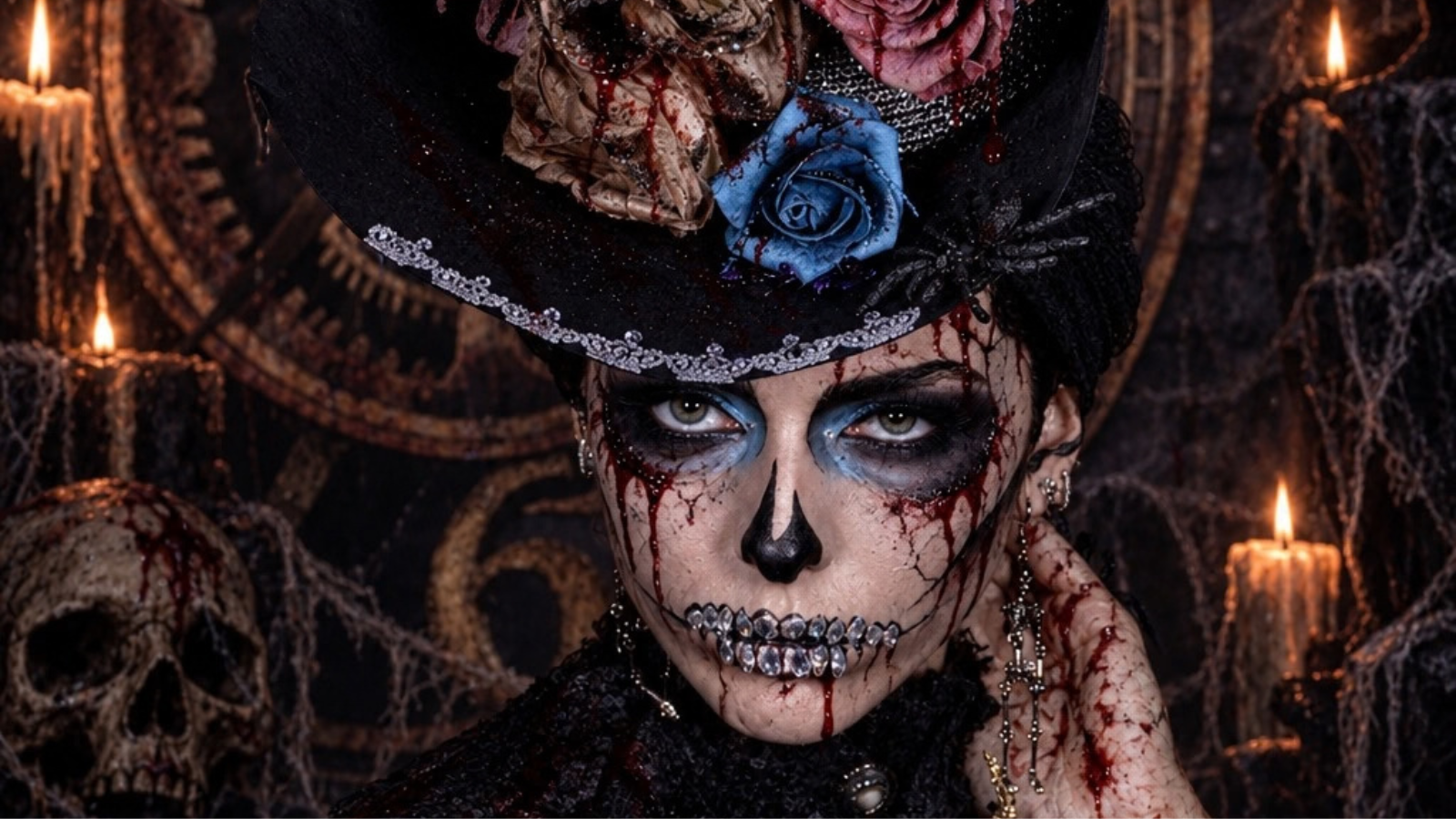 Calavera Glam, il workshop di Halloween make-up ispirato alla Catrina!
