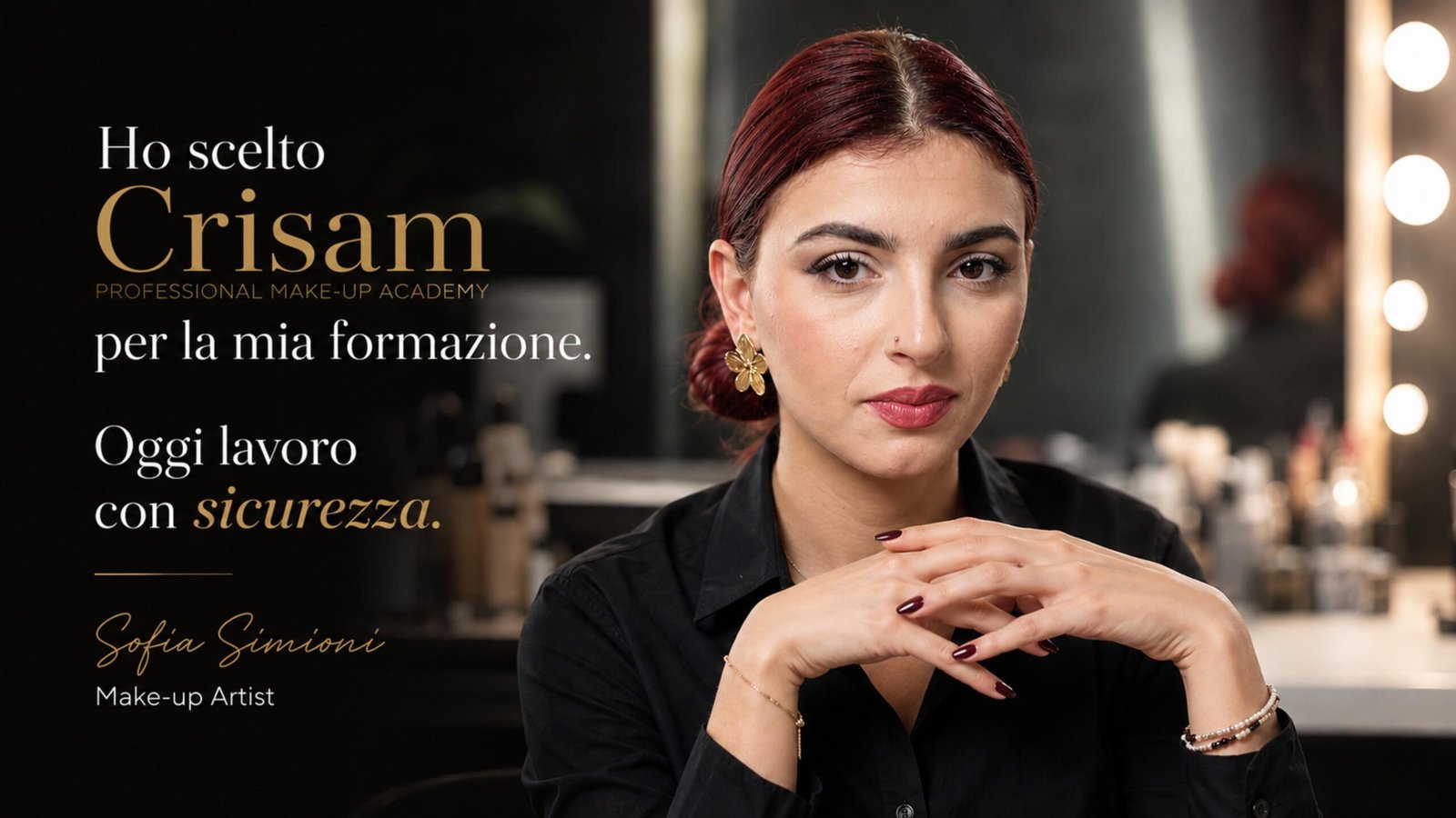 Le nostre studentesse raccontano - Testimonianze 16 Testimonianze di ex studentesse Crisam che raccontano la loro esperienza formativa - Sofia Simioni
